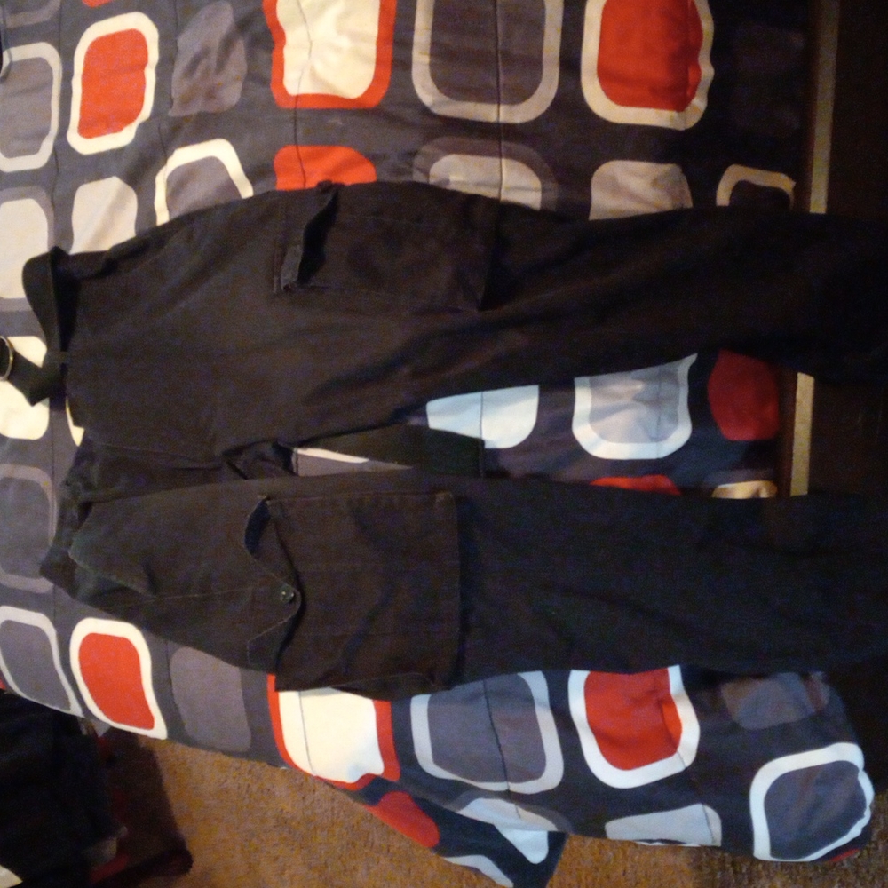 Black Cargo Pants
